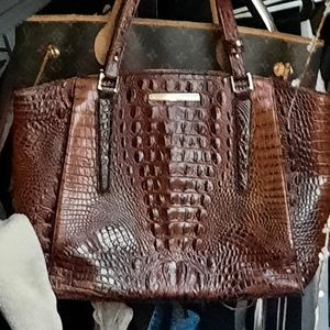 AUTHENTIC Brahmin Brown Leather Purse
